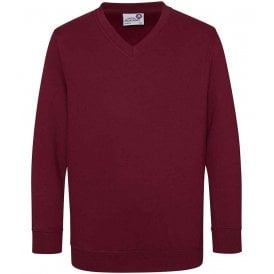 AWDis Academy Kids V Neck Sweatshirt