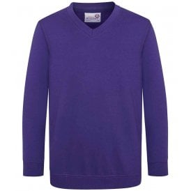 AWDis Academy Kids V Neck Sweatshirt