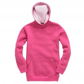 Premium kids contrast hoodie