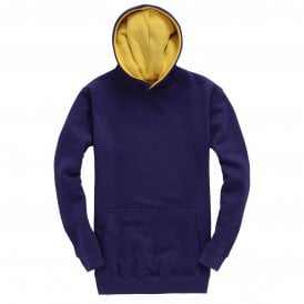 Premium kids contrast hoodie