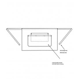 Dennys Bar Apron with Pocket