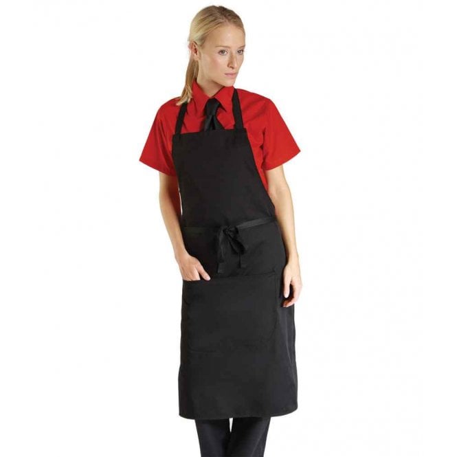 Dennys  Bib Apron with Pocket
