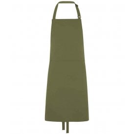 Dennys Polyester Bib Apron with Pocket