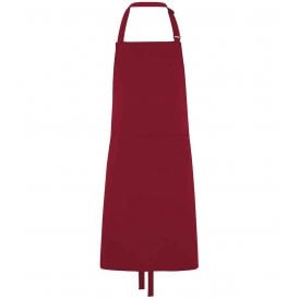 Dennys Polyester Bib Apron with Pocket