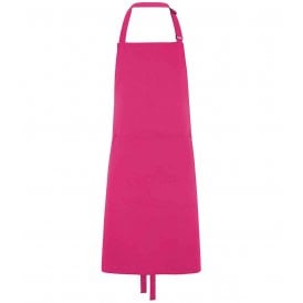 Dennys Polyester Bib Apron with Pocket
