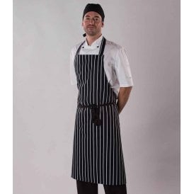 Dennys Stripe Bib Apron