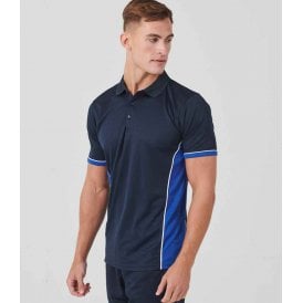 Finden + Hales Contrast Panel Polo Shirt