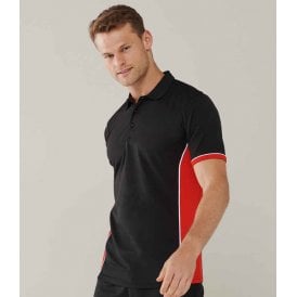 Finden + Hales Contrast Panel Polo Shirt
