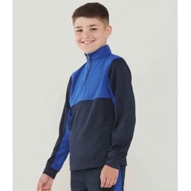 Finden + Hales Kids 1/4 Zip Tracksuit Top