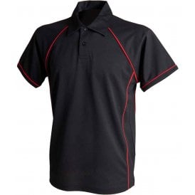Finden + Hales Kids Performance Piped Polo Shirt
