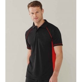 Finden + Hales Performance Panel Polo Shirt