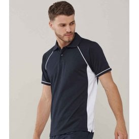 Finden + Hales Performance Panel Polo Shirt
