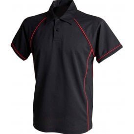 Finden + Hales Performance Piped Polo Shirt