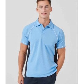 Finden + Hales Performance Piped Polo Shirt