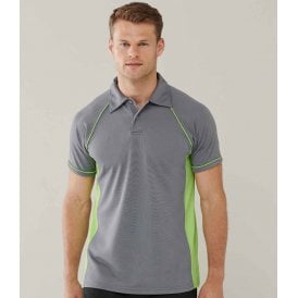 Finden + Hales Performance Piped Polo Shirt