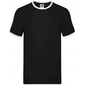 Fruit of the Loom Contrast Ringer T-Shirt