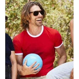 Fruit of the Loom Contrast Ringer T-Shirt