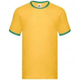 Fruit of the Loom Contrast Ringer T-Shirt