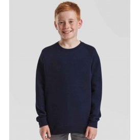 Fruit of the Loom Kids Classic Raglan Sweatshirt