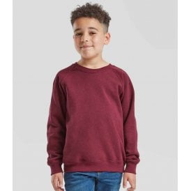 Fruit of the Loom Kids Classic Raglan Sweatshirt