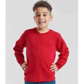 Fruit of the Loom Kids Classic Raglan Sweatshirt