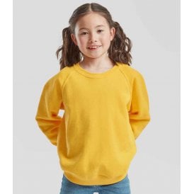 Fruit of the Loom Kids Classic Raglan Sweatshirt