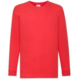 Fruit of the Loom Kids Long Sleeve Value T-Shirt