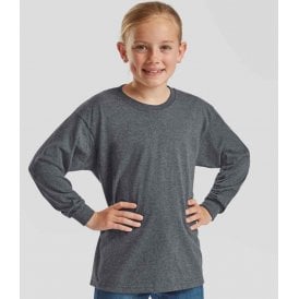 Fruit of the Loom Kids Long Sleeve Value T-Shirt