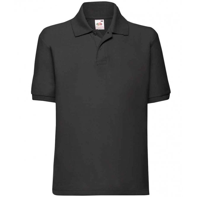 Fruit of the Loom  Kids Poly/Cotton Piqué Polo Shirt
