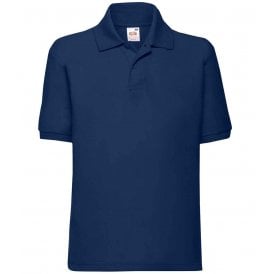 Fruit of the Loom Kids Poly/Cotton Piqué Polo Shirt