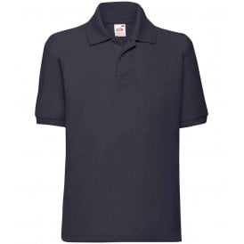 Fruit of the Loom Kids Poly/Cotton Piqué Polo Shirt