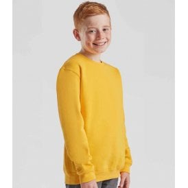 Fruit of the Loom Kids Premium Drop Shoulder Sweatshirt