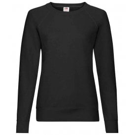 Fruit of the Loom Lady Fit Lightweight Raglan Sweatshirt
