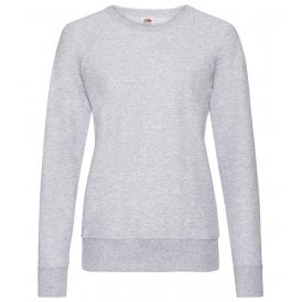 Fruit of the Loom Lady Fit Lightweight Raglan Sweatshirt