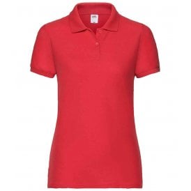 Fruit of the Loom Lady Fit Piqué Polo Shirt