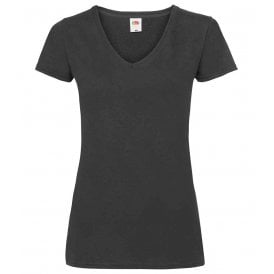 Fruit of the Loom Lady Fit Value V Neck T-Shirt