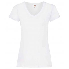 Fruit of the Loom Lady Fit Value V Neck T-Shirt