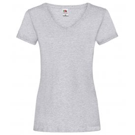 Fruit of the Loom Lady Fit Value V Neck T-Shirt