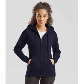 Fruit of the Loom Premium Lady Fit Zip Hooded Jacket