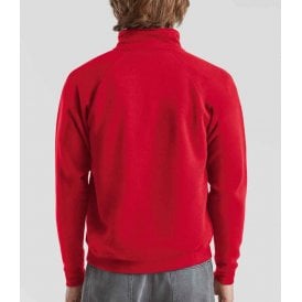 Fruit of the Loom Premium Zip Neck Sweatshirt