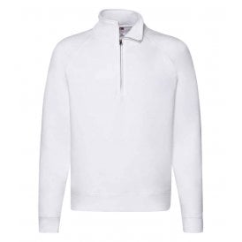 Fruit of the Loom Premium Zip Neck Sweatshirt