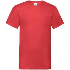 Fruit of the Loom V Neck Value T-Shirt
