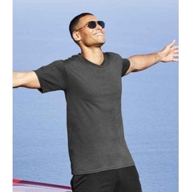 Fruit of the Loom V Neck Value T-Shirt