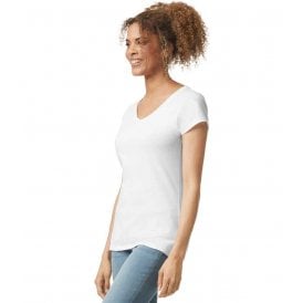 Gildan Ladies SoftStyle® V Neck T-Shirt
