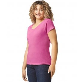 Gildan Ladies SoftStyle® V Neck T-Shirt