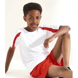 AWDis Kids Cool Contrast T-Shirt