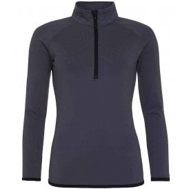 AWDis Ladies Cool Half Zip Sweat Top