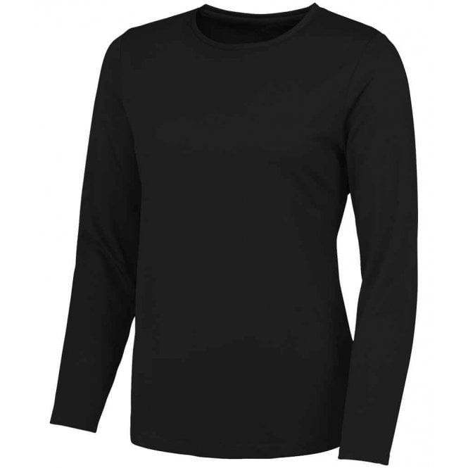 Just Cool AWDis Ladies Cool Long Sleeve T-Shirt