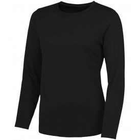 AWDis Ladies Cool Long Sleeve T-Shirt