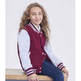 AWDis Kids Varsity Jacket